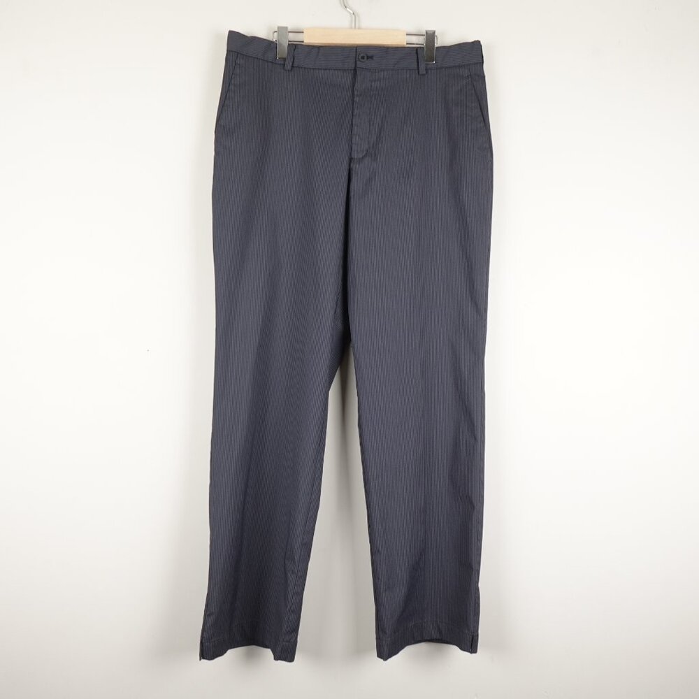 NIKE GOLF Dryfit Pinstripe Pants Men's 36x32 Lightweight Quick Dry Trousers